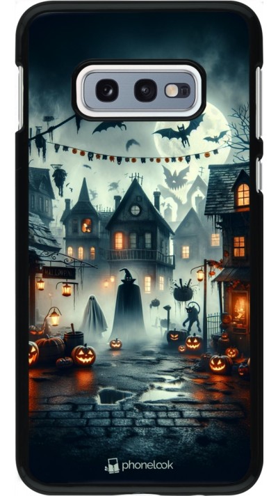 Samsung Galaxy S10e Case Hülle - Halloween Spukstadt