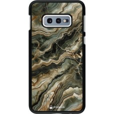 Samsung Galaxy S10e Case Hülle - Oliv Marmor