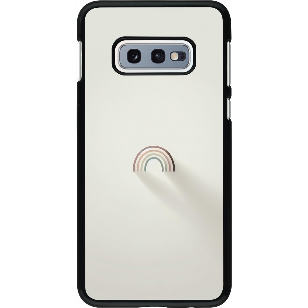 Samsung Galaxy S10e Case Hülle - Mini Regenbogen Minimal