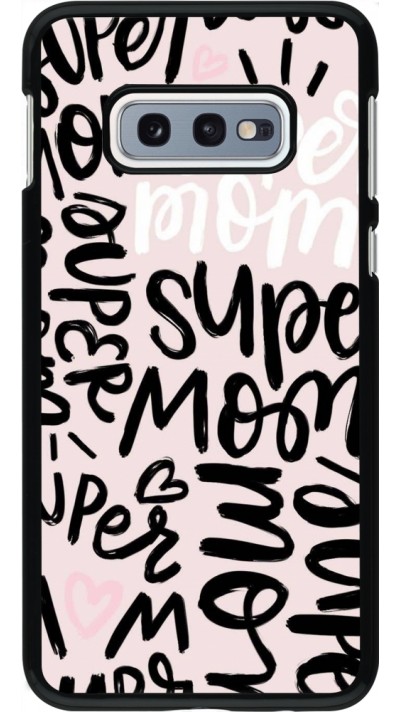 Samsung Galaxy S10e Case Hülle - Mom 2024 Super mom