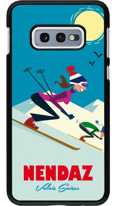 Coque Samsung Galaxy S10e - Nendaz Ski Downhill
