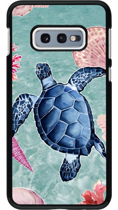 Samsung Galaxy S10e Case Hülle - Preppy Turtle