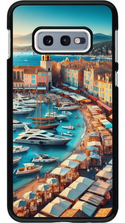 Samsung Galaxy S10e Case Hülle - Saint-Tropez Strand