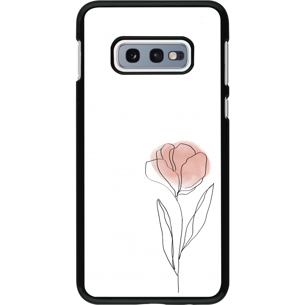 Samsung Galaxy S10e Case Hülle - Spring 23 minimalist flower