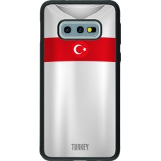 Samsung Galaxy S10e Case Hülle - Silikon schwarz Türkei personalisierbares Fussballtrikot