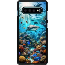 Samsung Galaxy S10+ Case Hülle - Bora Bora Meer und Wunder