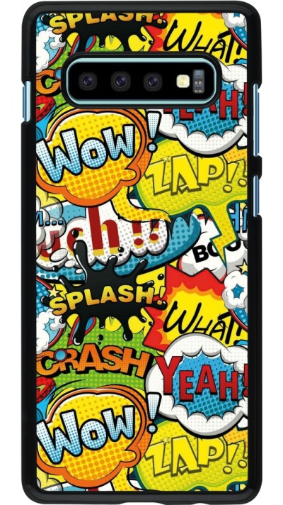 Samsung Galaxy S10+ Case Hülle - Cartoons slogans