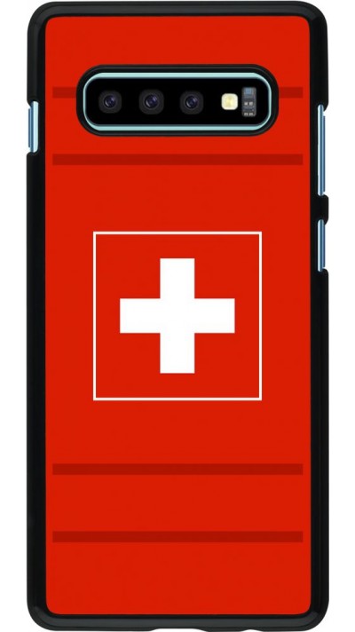 Hülle Samsung Galaxy S10+ - Euro 2020 Switzerland