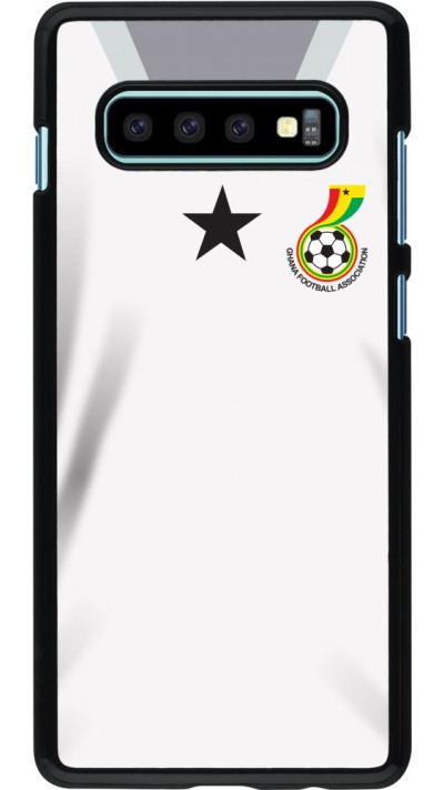 Samsung Galaxy S10+ Case Hülle - Ghana 2022 personalisierbares Fussballtrikot