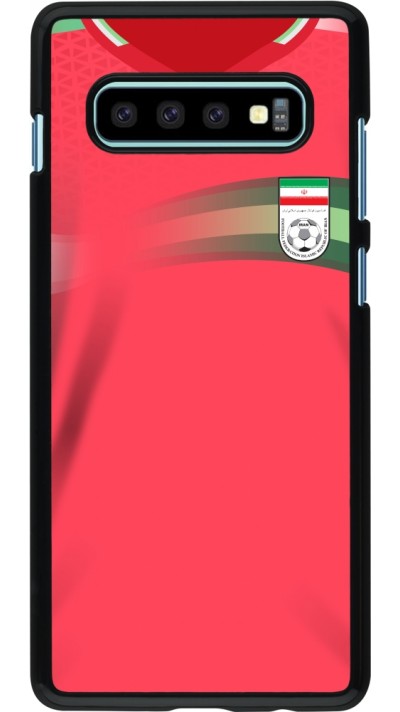 Samsung Galaxy S10+ Case Hülle - Iran 2022 personalisierbares Fussballtrikot