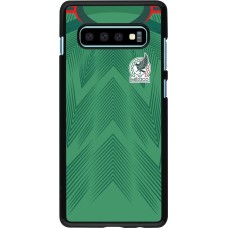 Samsung Galaxy S10+ Case Hülle - Mexiko 2022 personalisierbares Fussballtrikot