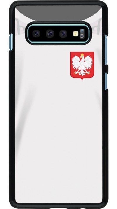 Samsung Galaxy S10+ Case Hülle - Polen 2022 personalisierbares Fussballtrikot