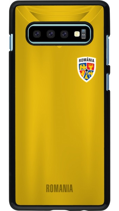 Coque Samsung Galaxy S10+ - Maillot de football Roumanie