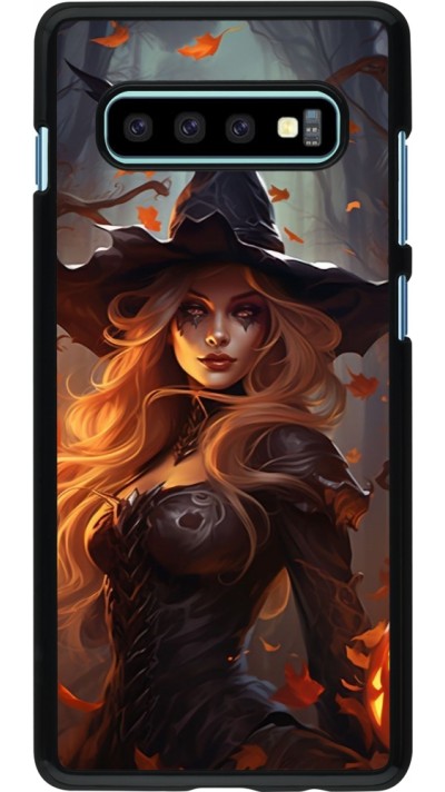 Samsung Galaxy S10+ Case Hülle - Halloween 2024 sexy witch