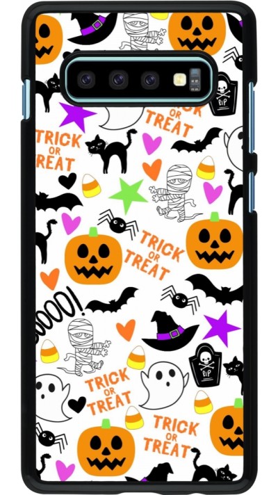 Samsung Galaxy S10+ Case Hülle - Halloween 2024 trick or treat