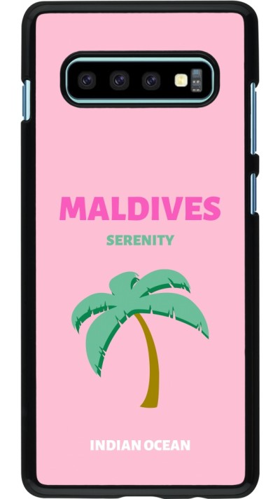 Samsung Galaxy S10+ Case Hülle - Pop Summer Destination Maldives