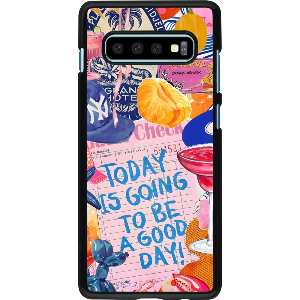 Samsung Galaxy S10+ Case Hülle - Preppy Today is Going to be a good day