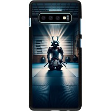 Samsung Galaxy S10+ Case Hülle - Samurai im Gebet