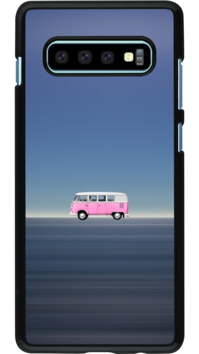 Samsung Galaxy S10+ Case Hülle - Spring 23 pink bus