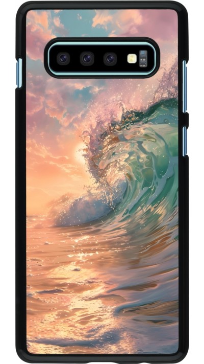 Coque Samsung Galaxy S10+ - Wave Sunset