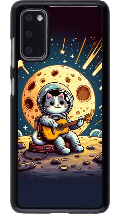 Samsung Galaxy S20 Case Hülle - AstroKatze RockMond