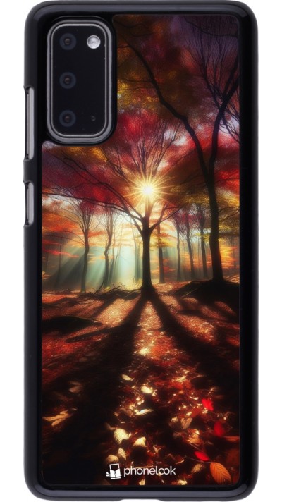 Samsung Galaxy S20 Case Hülle - Herbstlicher goldener Glanz