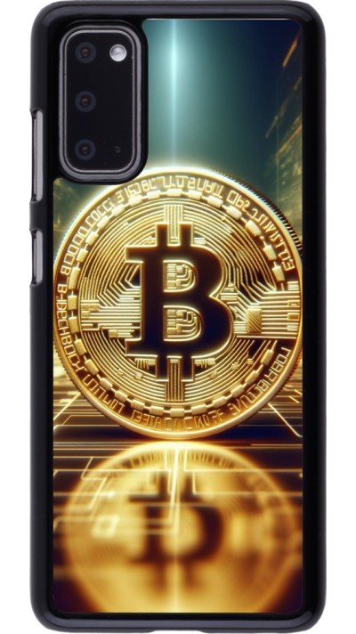 Samsung Galaxy S20 Case Hülle - Bitcoin Stehen