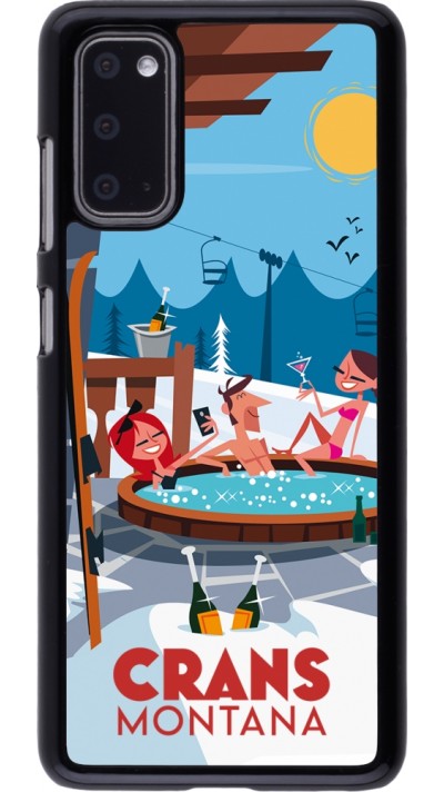 Samsung Galaxy S20 Case Hülle - Crans-Montana Mountain Jacuzzi