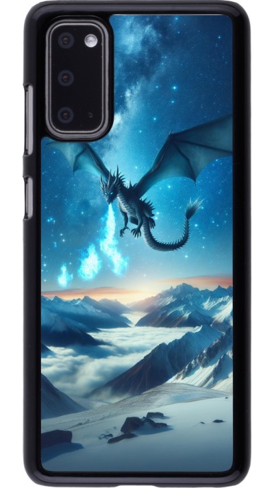 Samsung Galaxy S20 Case Hülle - Drache nächtliche Berg