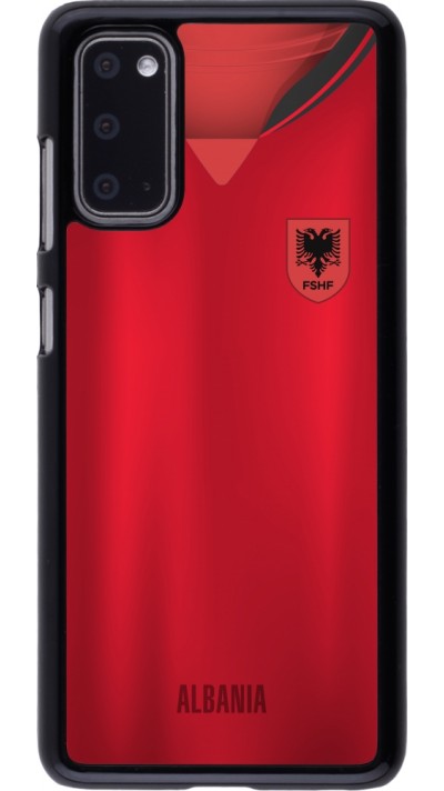 Samsung Galaxy S20 Case Hülle - Albanien personalisierbares Fussballtrikot