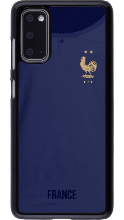 Samsung Galaxy S20 Case Hülle - Frankreich 2022 personalisierbares Fussballtrikot