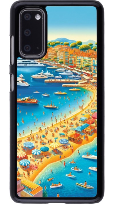 Samsung Galaxy S20 Case Hülle - French Riviera People