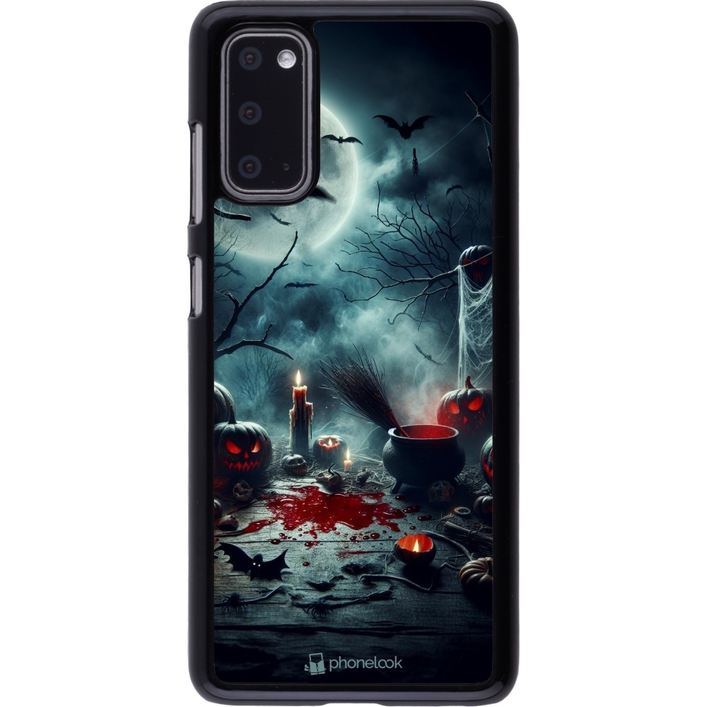 Samsung Galaxy S20 Case Hülle - Halloween 2024 Dunkler Mond