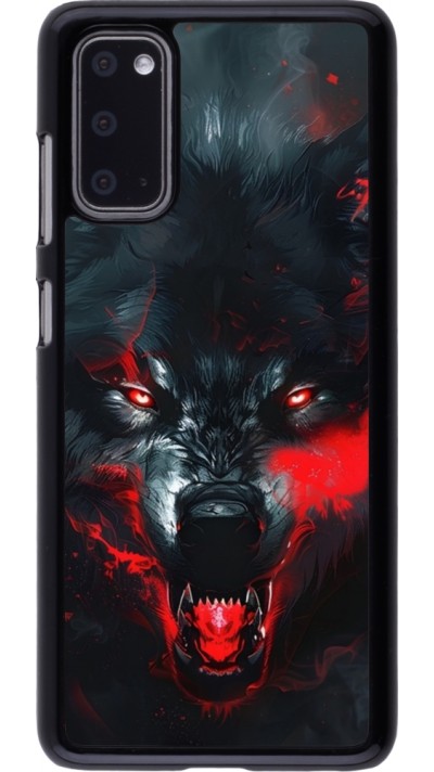 Samsung Galaxy S20 Case Hülle - Halloween 2024 mad werewolf