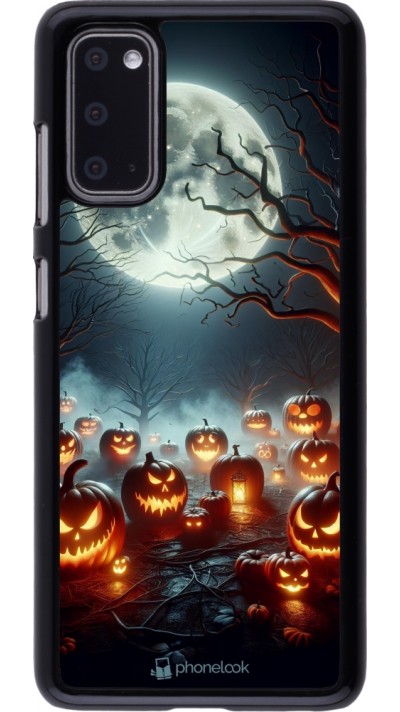 Samsung Galaxy S20 Case Hülle - Halloween 2024 Viele Kuerbisse