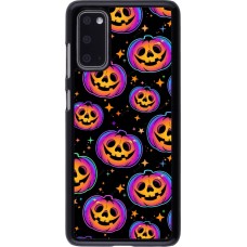 Samsung Galaxy S20 Case Hülle - Halloween 2024 rainbow pumpkins