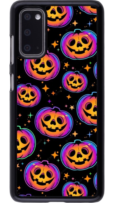 Samsung Galaxy S20 Case Hülle - Halloween 2024 rainbow pumpkins