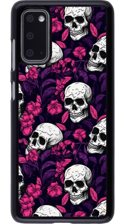 Samsung Galaxy S20 Case Hülle - Halloween 2024 romantic skulls