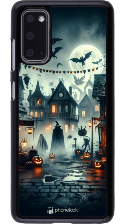 Samsung Galaxy S20 Case Hülle - Halloween Spukstadt