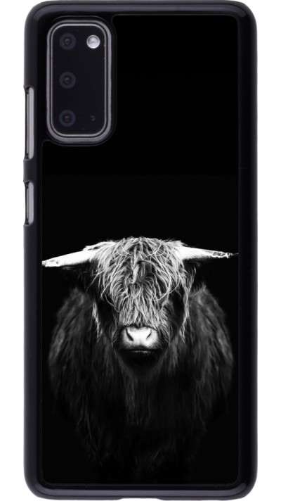 Samsung Galaxy S20 Case Hülle - Highland calf black