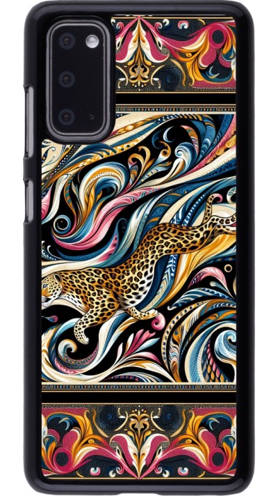 Samsung Galaxy S20 Case Hülle - Leopard Abstrakte Kunst