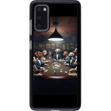 Samsung Galaxy S20 Case Hülle - Die Pokerhunde