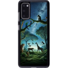 Samsung Galaxy S20 Case Hülle - Paradies der exotischen Tiere