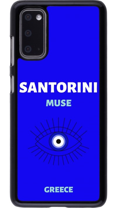 Samsung Galaxy S20 Case Hülle - Pop Summer Destination Santorini