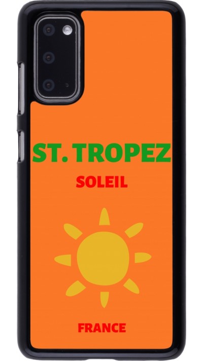 Samsung Galaxy S20 Case Hülle - Pop Summer Destination St-Tropez