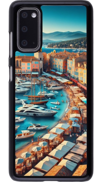 Samsung Galaxy S20 Case Hülle - Saint-Tropez Strand