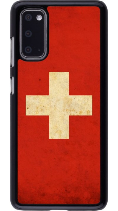 Coque Samsung Galaxy S20 - Vintage Flag SWISS