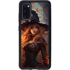 Samsung Galaxy S20 Case Hülle - Silikon schwarz Halloween 2024 sexy witch