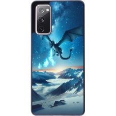 Samsung Galaxy S20 FE 5G Case Hülle - Drache nächtliche Berg