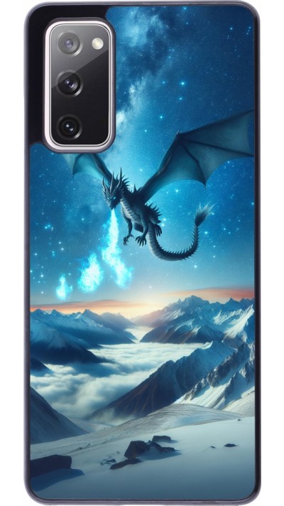 Samsung Galaxy S20 FE 5G Case Hülle - Drache nächtliche Berg